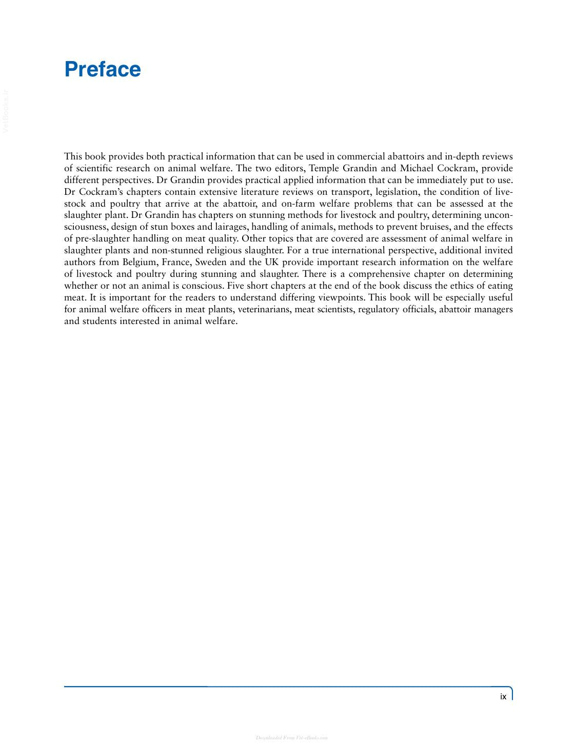 The Slaughter Of Farmed Animals Practical Ways Of Enhancing Animal Welfare