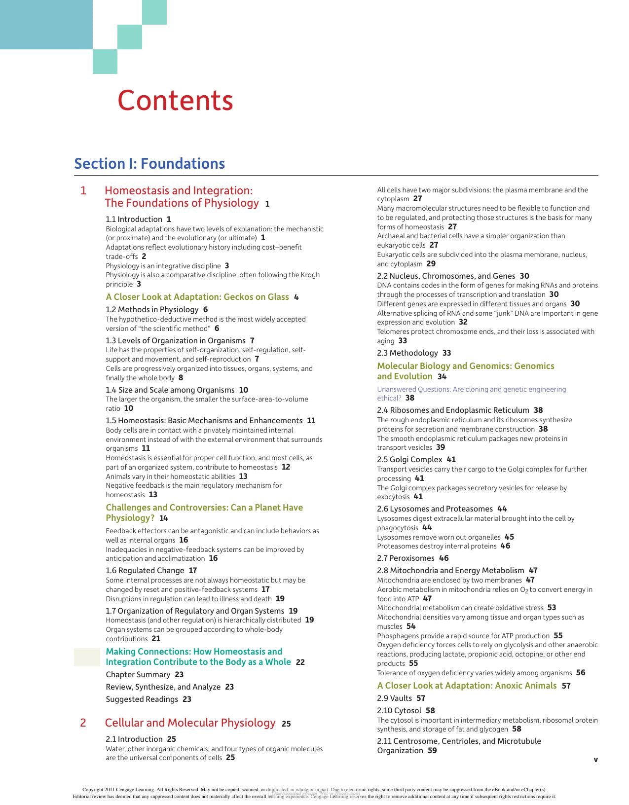 Animal Physiology From Genes To Organisms 2Nd Edition