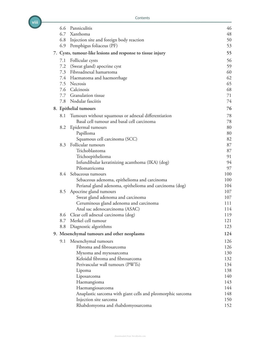 Preview page of Differential Diagnosis in Small Animal Cytology