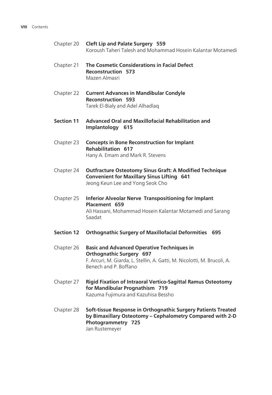 Preview page of A Textbook of Advanced Oral and Maxillofacial Surgery
