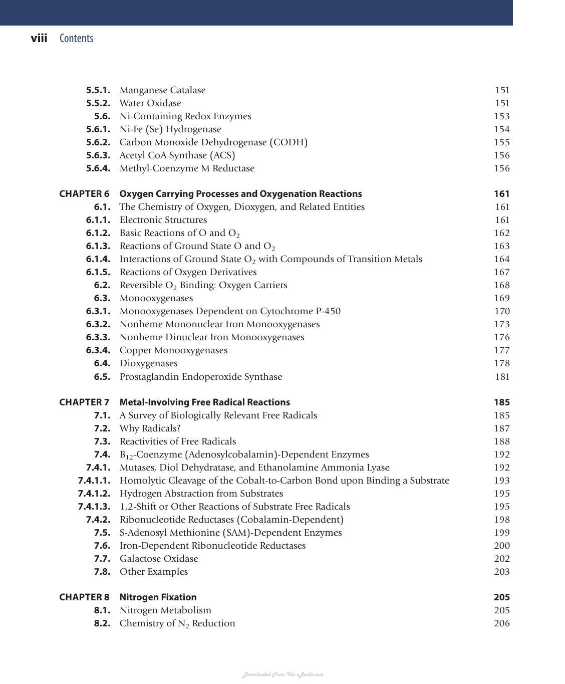 Bioinorganic Chemistry A Survey