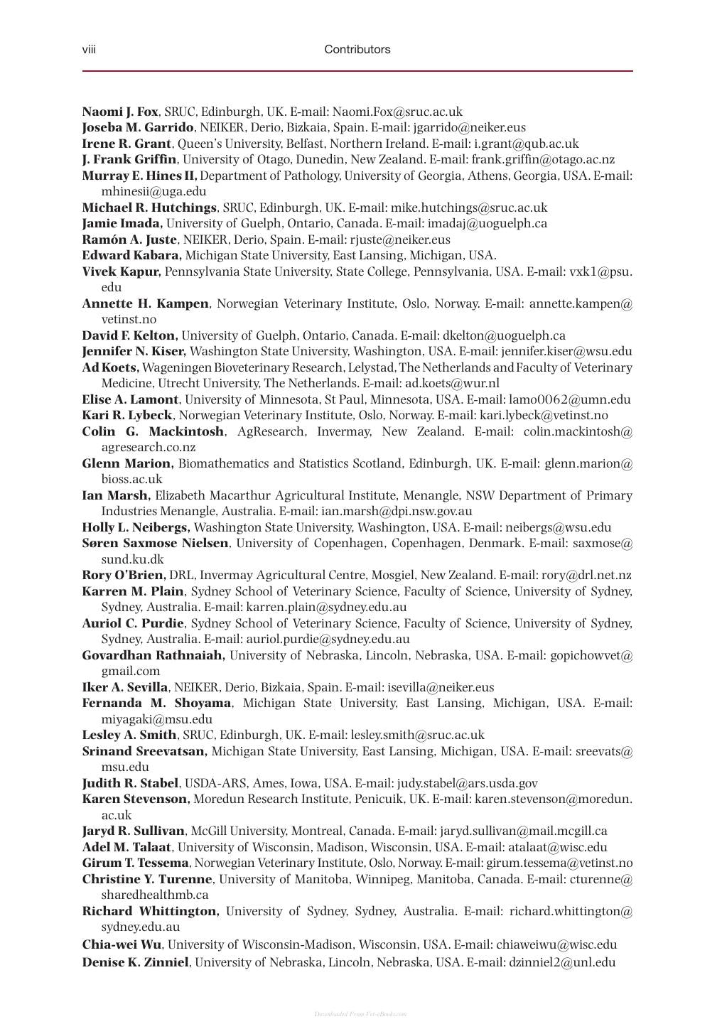 Paratuberculosis Organism Disease Control 2Nd Edition