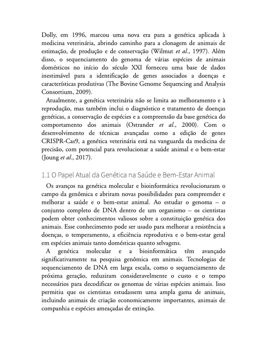Preview page of Gentica Veterinria