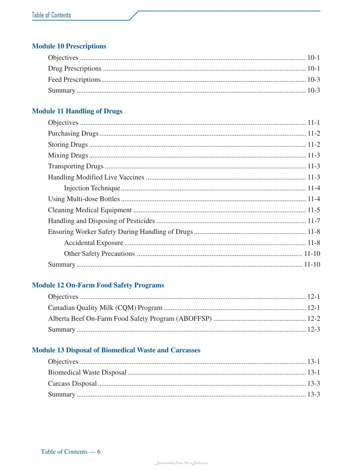 Cattle Medicine Responsible Use Course