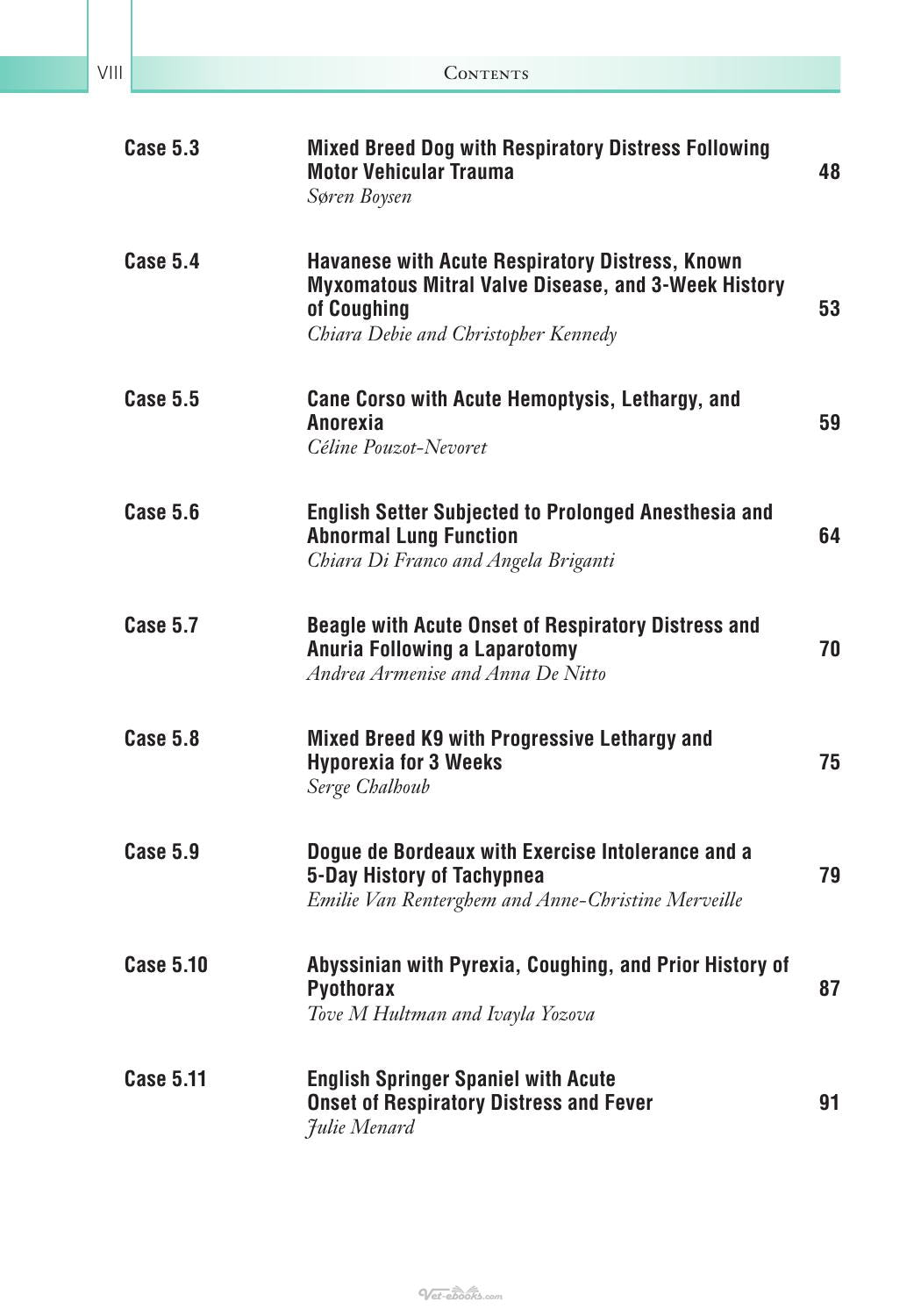 Case Studies In Small Animal Point Of Care Ultrasound A Color Handbook