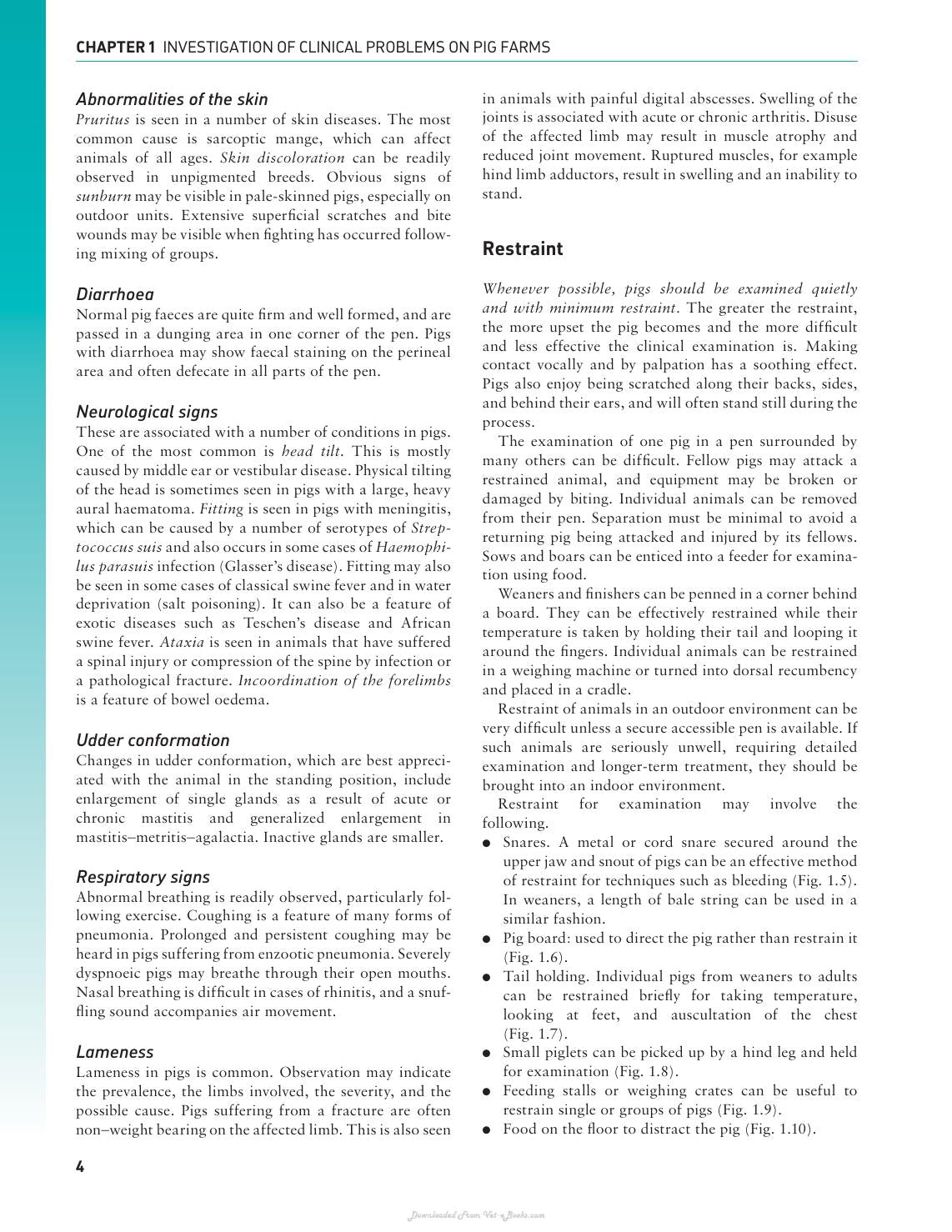 Handbook Of Pig Medicine