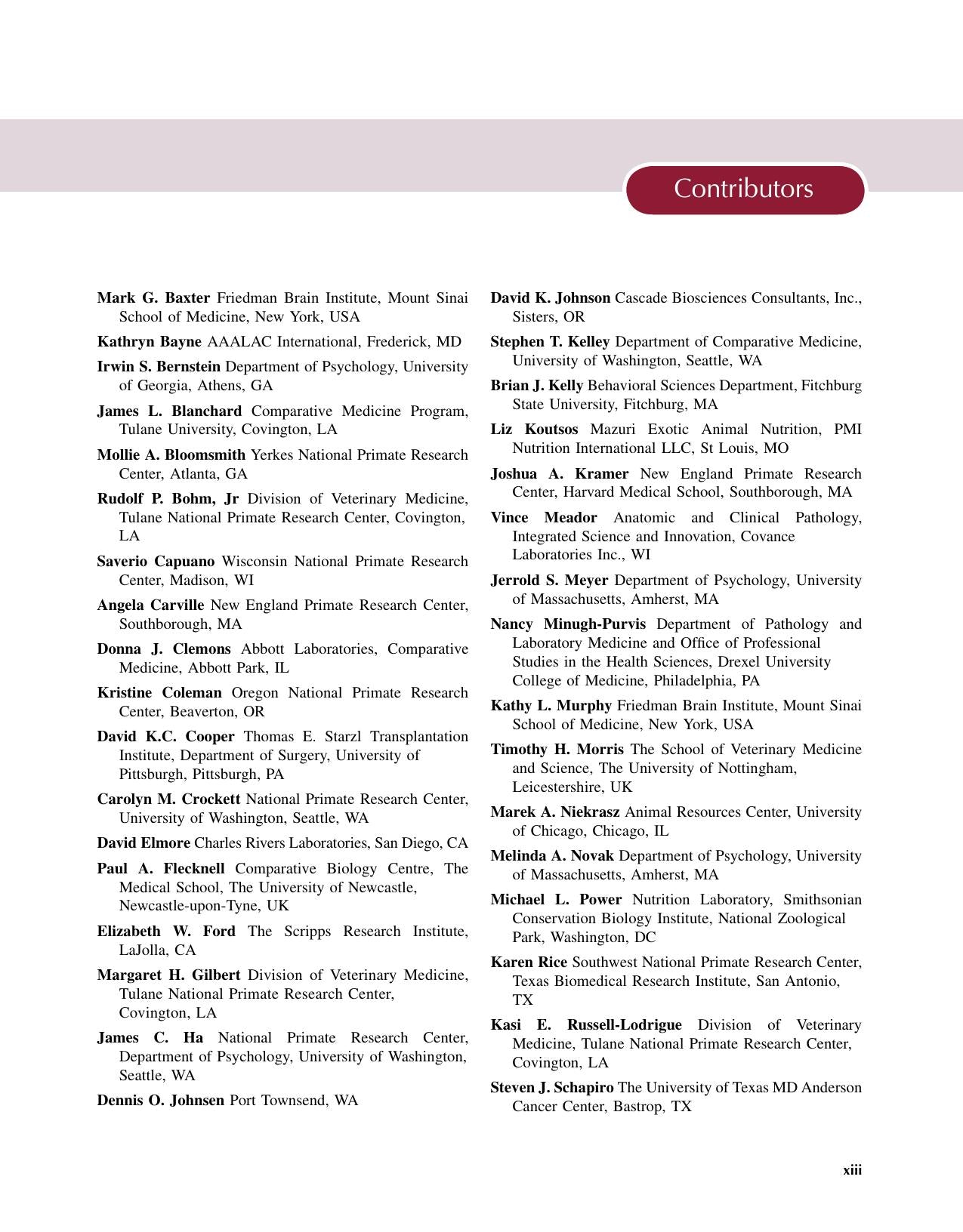 Nonhuman Primates In Biomedical Research Volume 1 Biology And Management 2Nd Edition