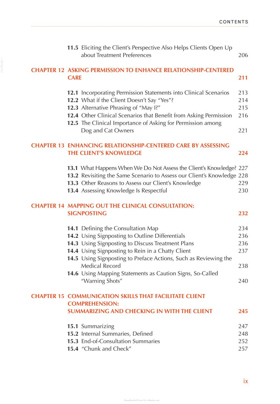 Preview page of A Guide to Oral Communication in Veterinary Medicine