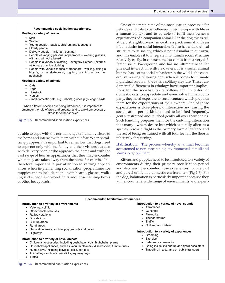Preview page of Behaviour Problems in Small Animals Practical Advice for the Veterinary Team