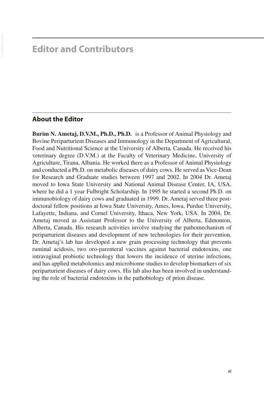 Periparturient Diseases Of Dairy Cows A Systems Biology Approach