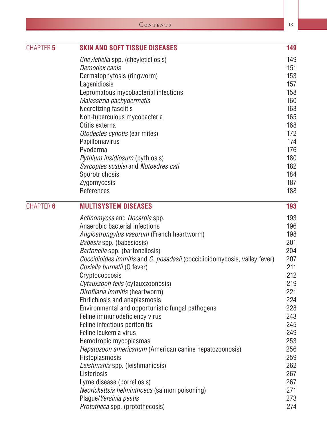 Infectious Diseases Of The Dog And Cat A Color Handbook