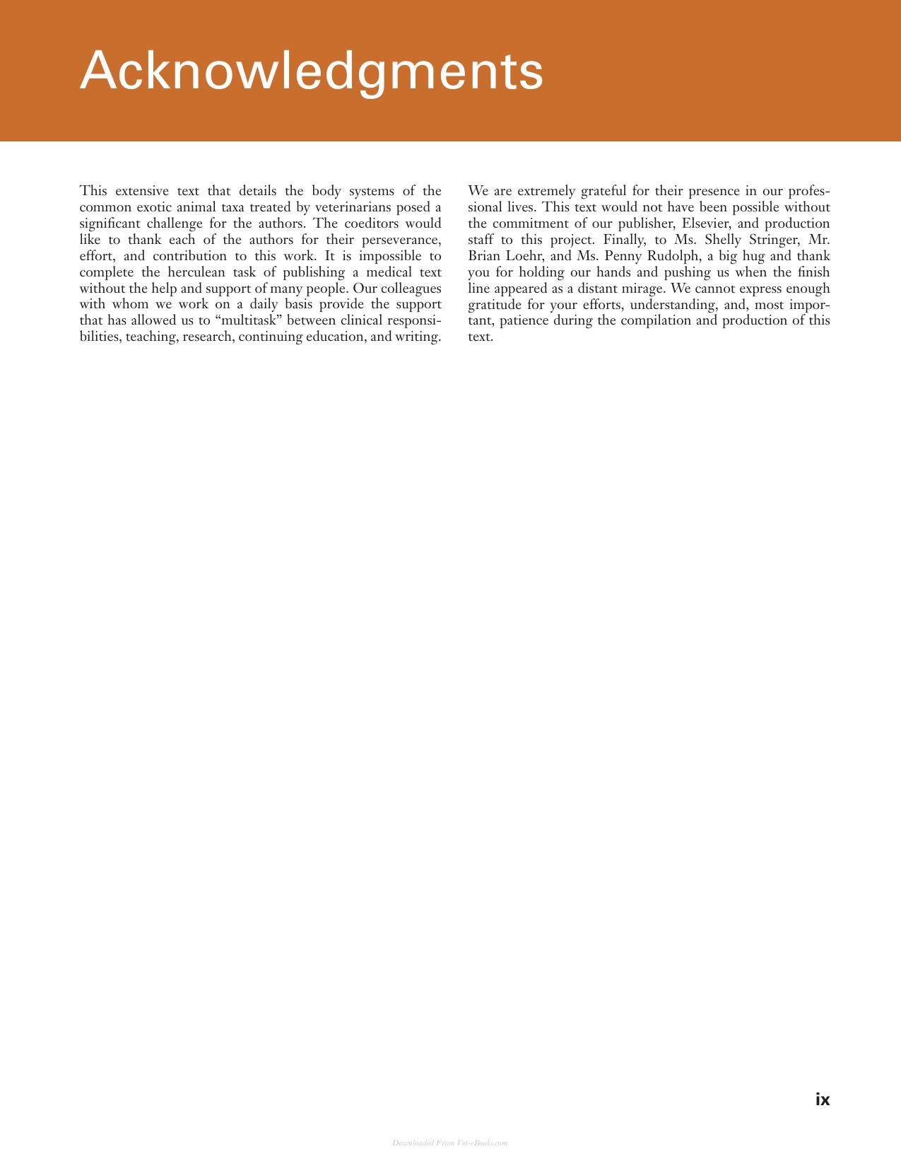 Current Therapy In Exotic Pet Practice