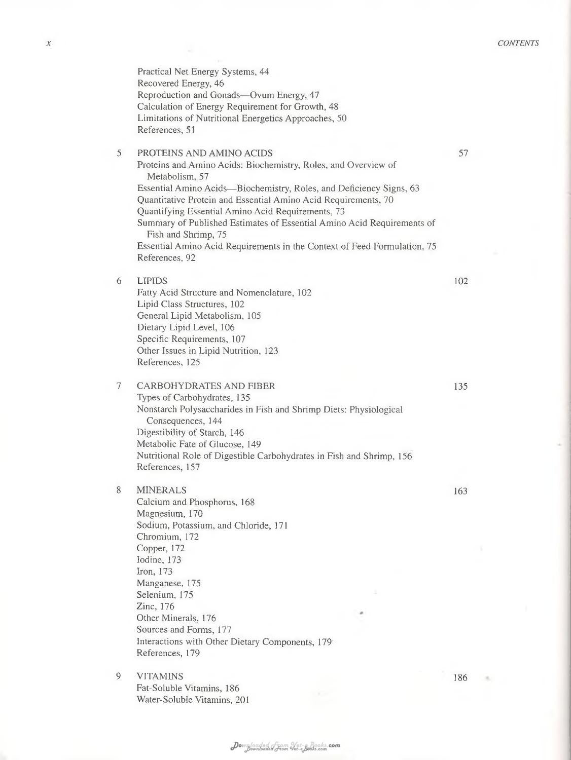 Nutrient Requirements Of Fish And Shrimp