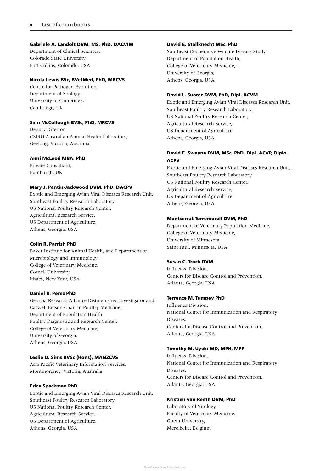 Animal Influenza 2nd Edition