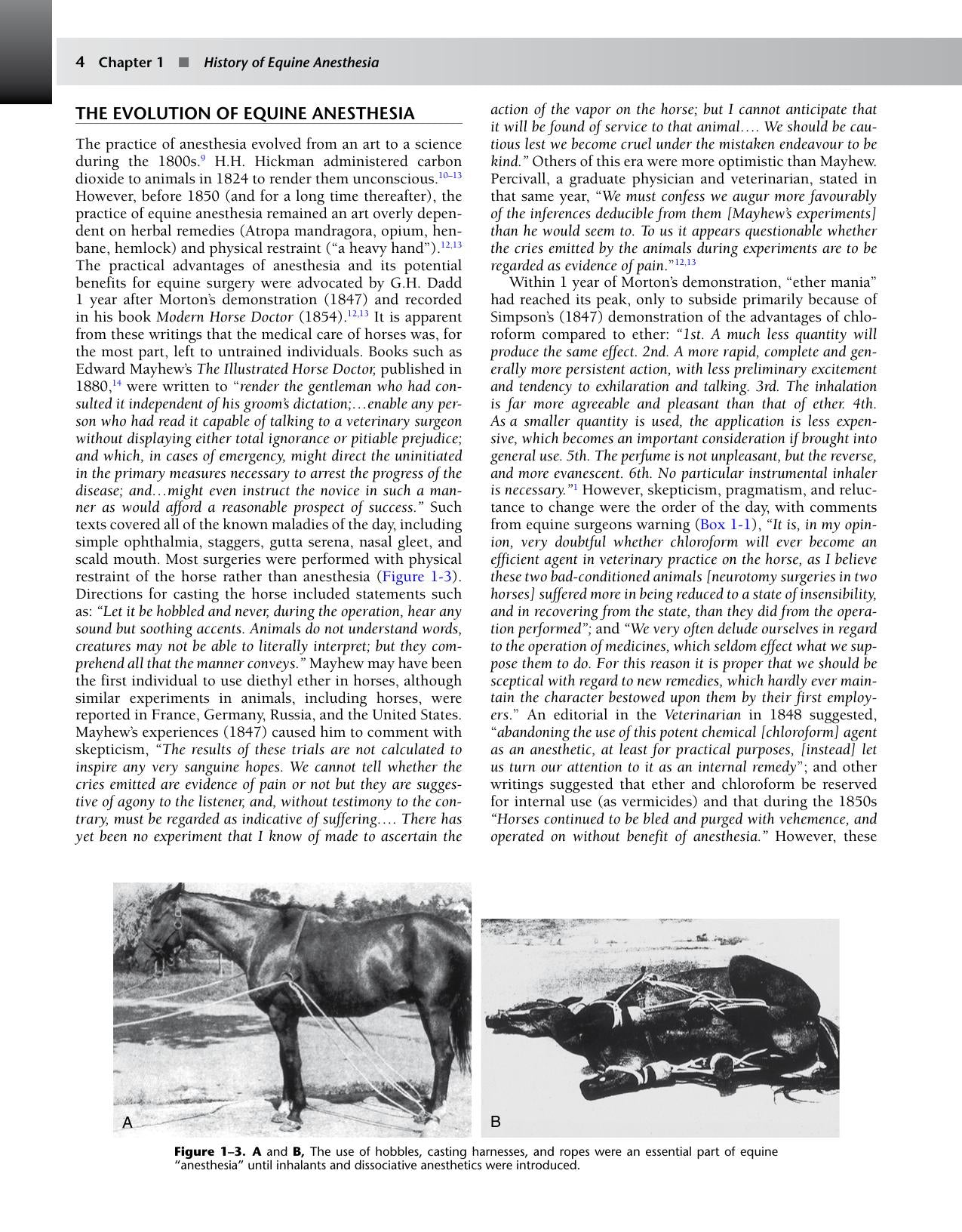 Equine Anesthesia Monitoring And Emergency Therapy