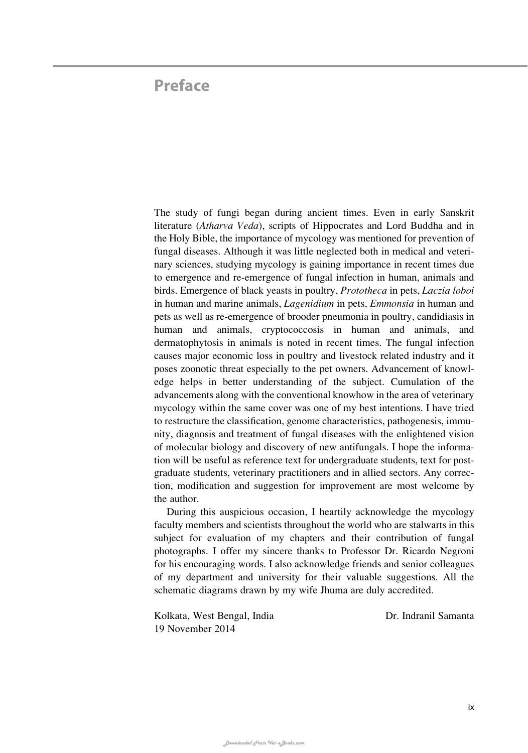 Veterinary Mycology