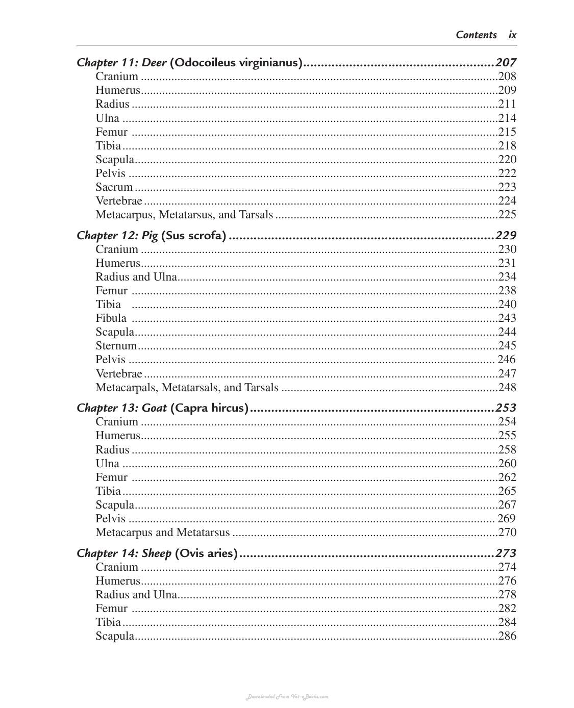Comparative Osteology A Laboratory And Field Guide Of Common North American Animals