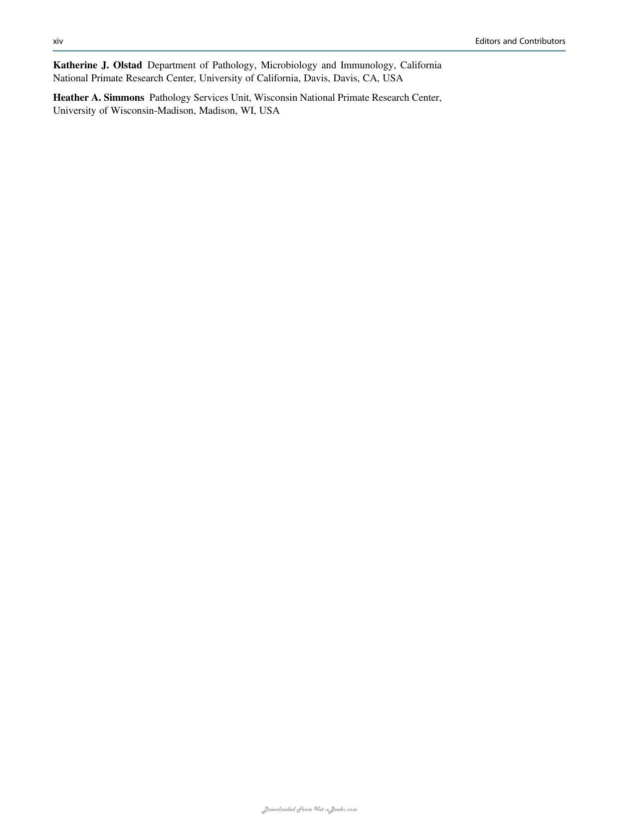 Atlas Of Diagnostic Pathology In Nonhuman Primates