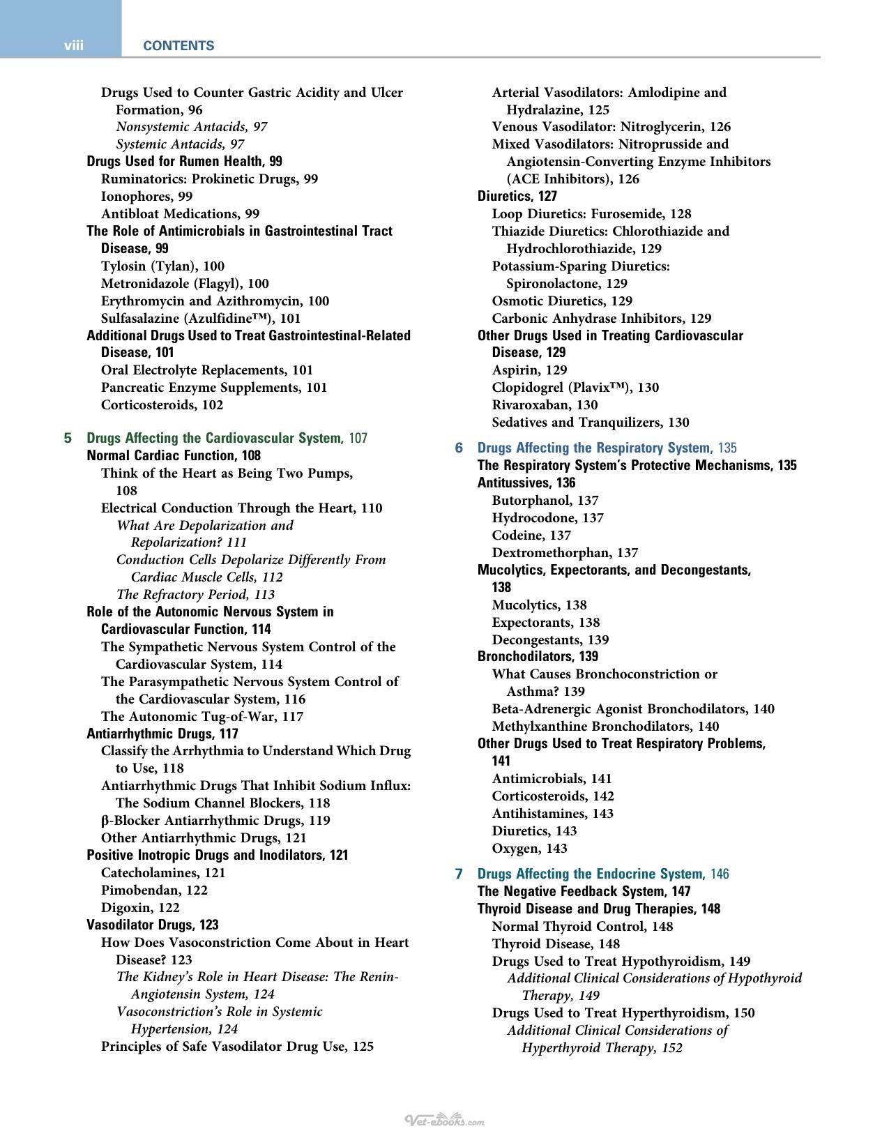 Bills Clinical Pharmacology And Therapeutics For Veterinary Technicians 5Th Edition