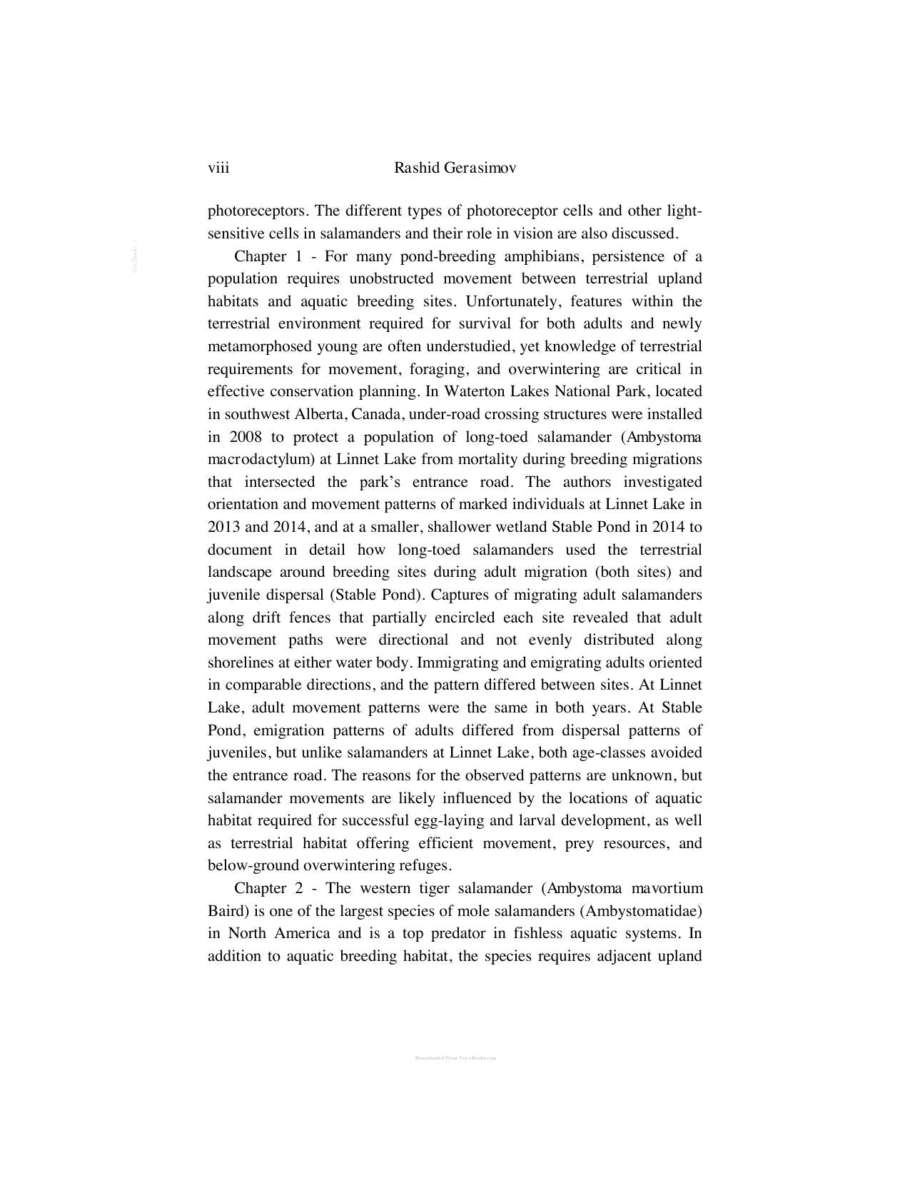 Salamanders Habitat Behavior And Evolution