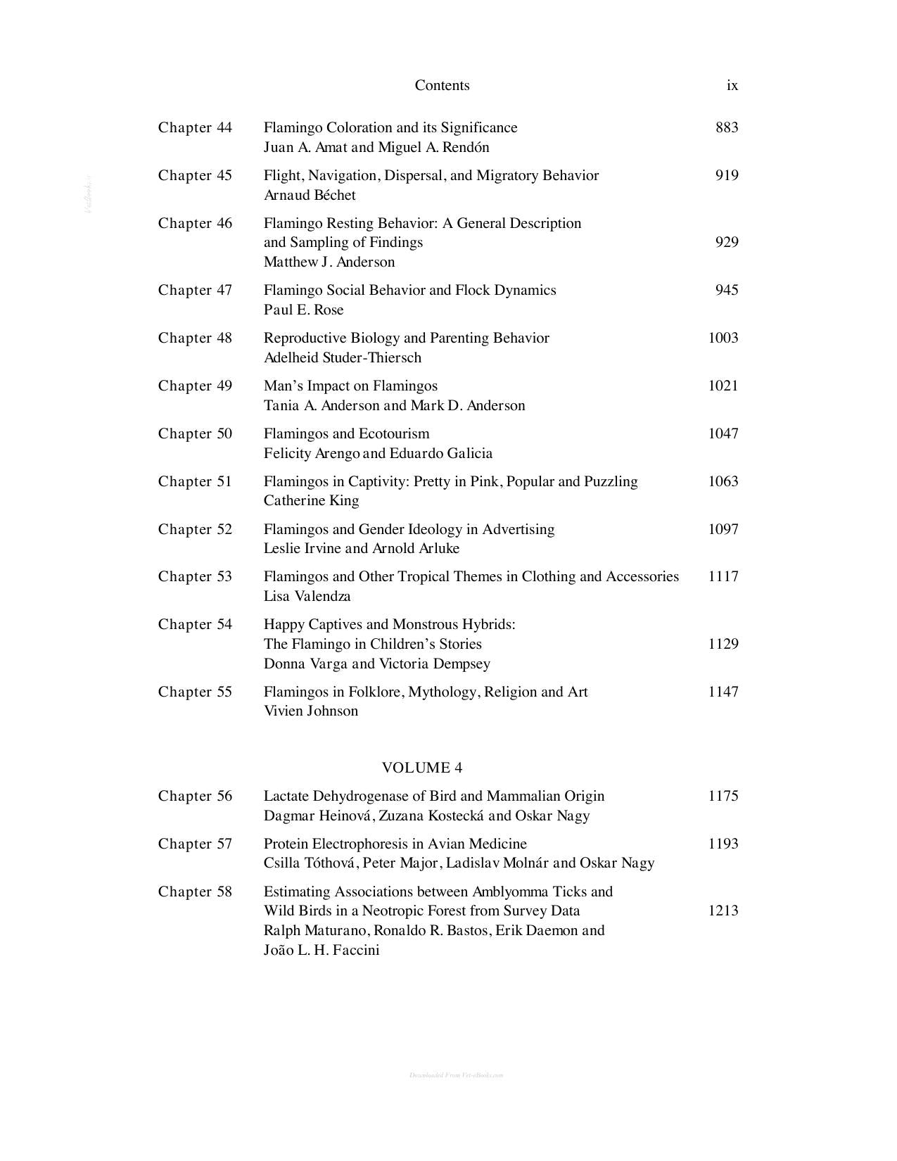Encyclopedia Of Avian Science 4 Volume Set