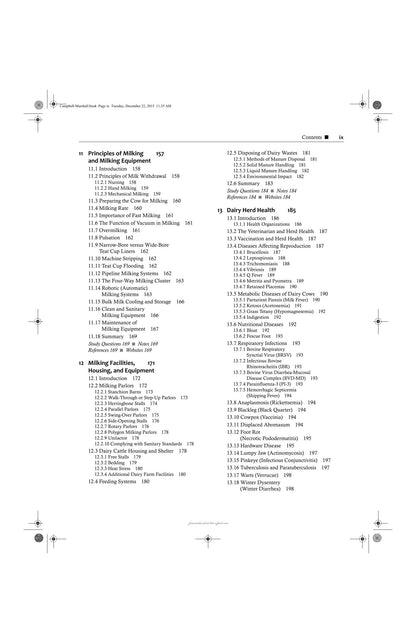 Dairy Production and Processing the Science of Milk and Milk Products