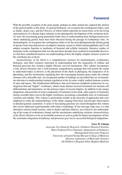 Immunobiology of the Shark