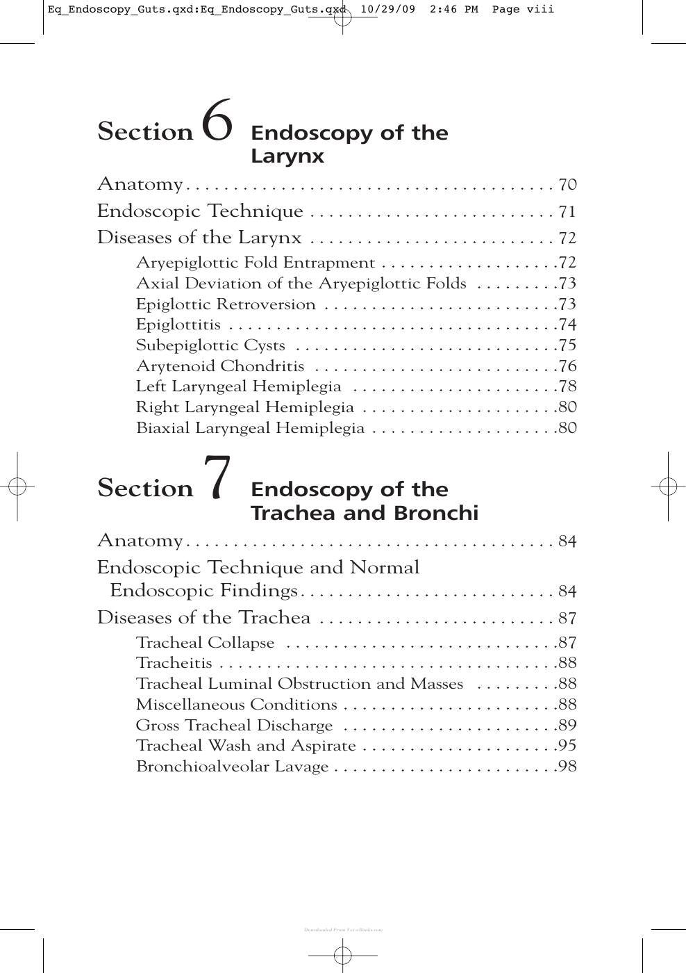 Equine Endoscopy And Arthroscopy For The Equine Practitioner