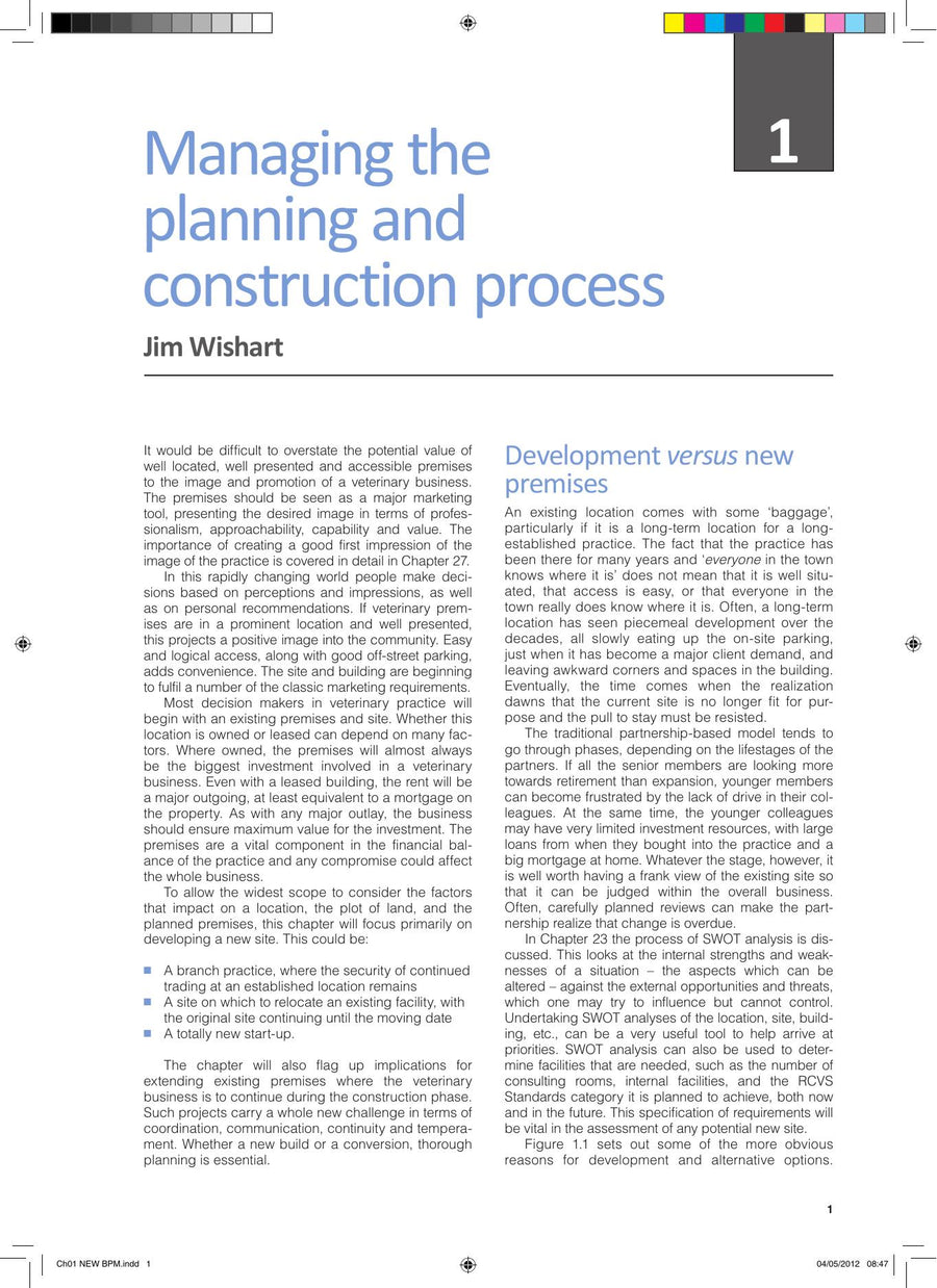 Preview page of Bsava Manual of Small Animal Practice Management and Development