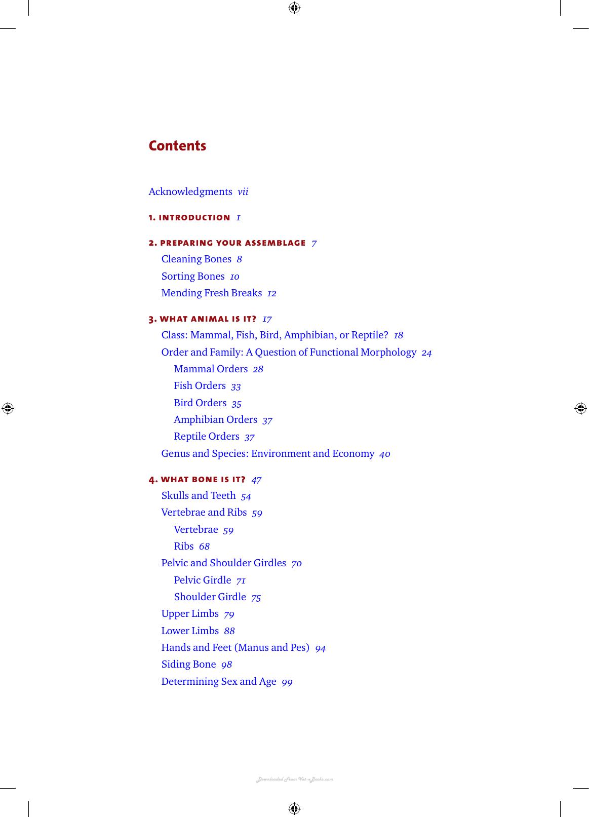 Identifying And Interpreting Animal Bones A Manual