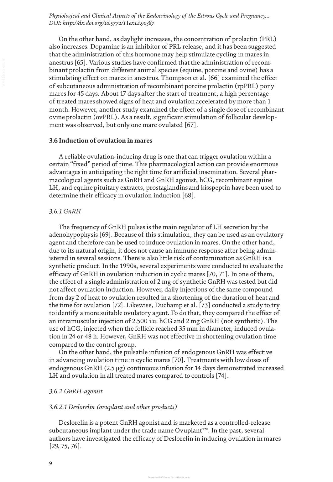 Animal Reproduction In Veterinary Medicine