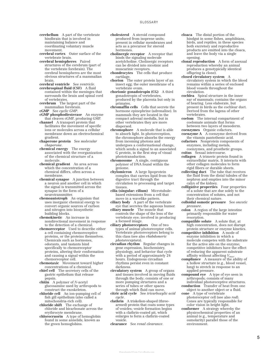 Preview page of Principles of Animal Physiology 2nd Edition