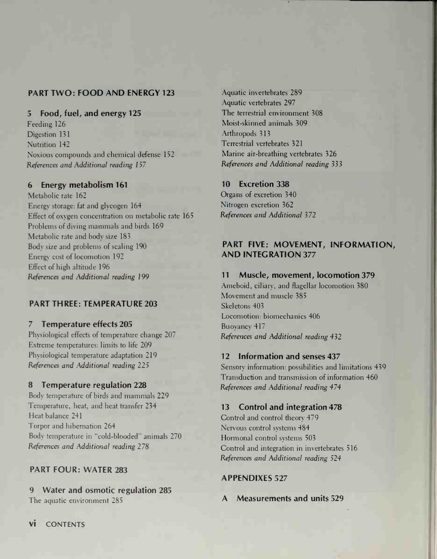Preview page of Animal Physiology: Adaptation and Environment 2nd Edition