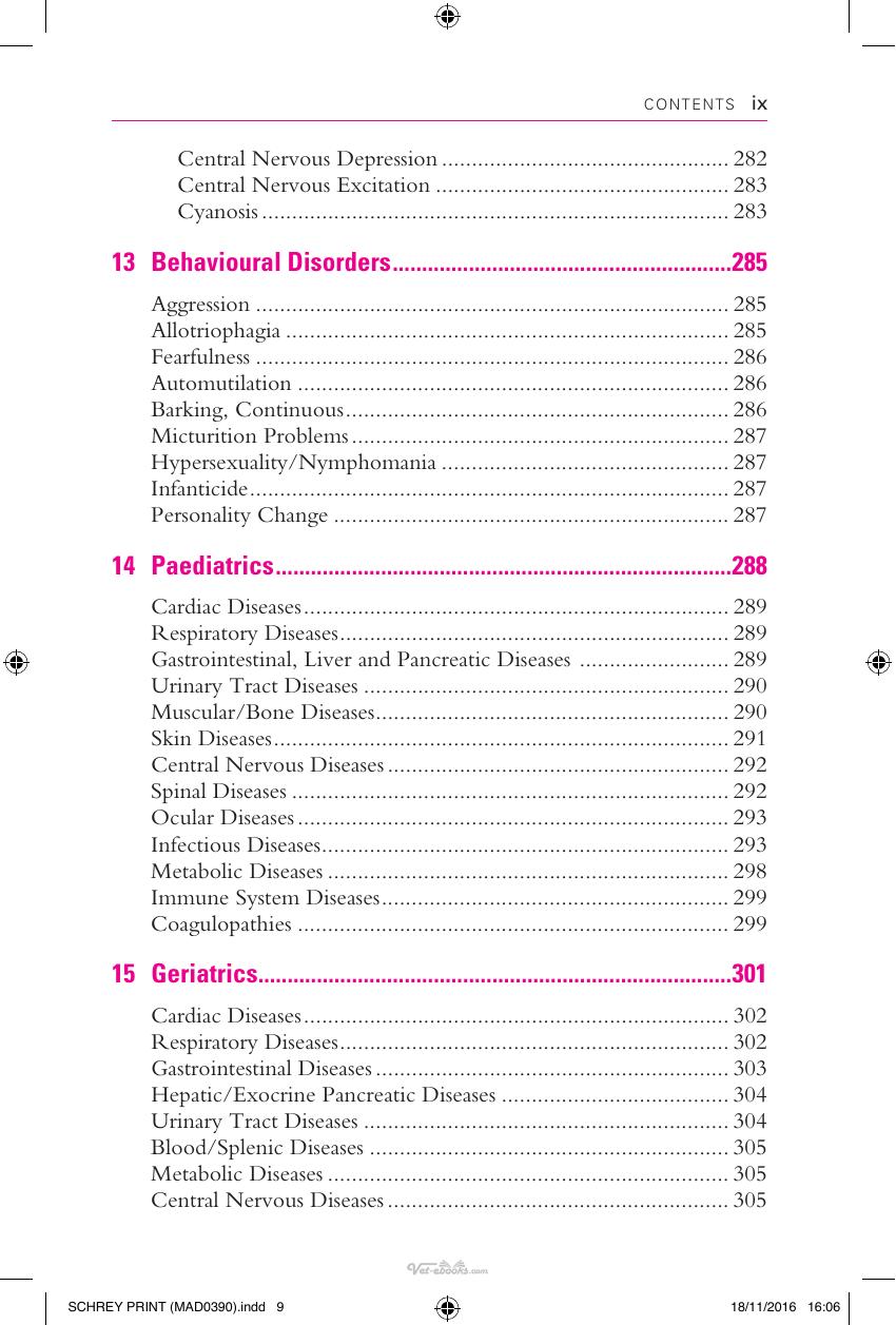 Handbook Of Symptoms In Dogs And Cats Assessing Common Illnesses By Differential Diagnosis 3Rd Edition