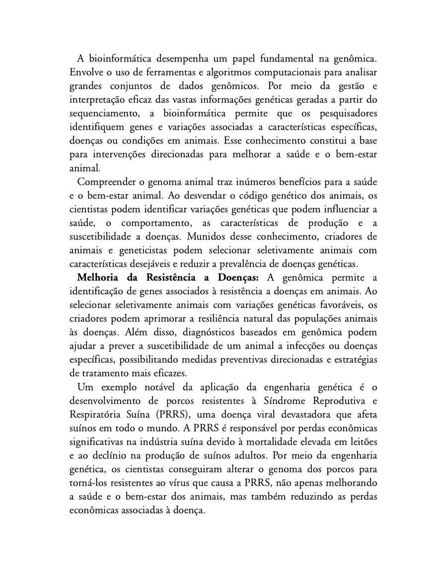 Preview page of Gentica Veterinria