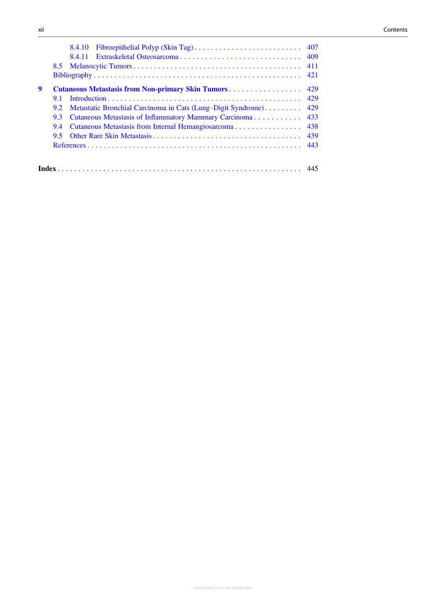 Preview page of Canine and Feline Skin Cytology 2nd Edition