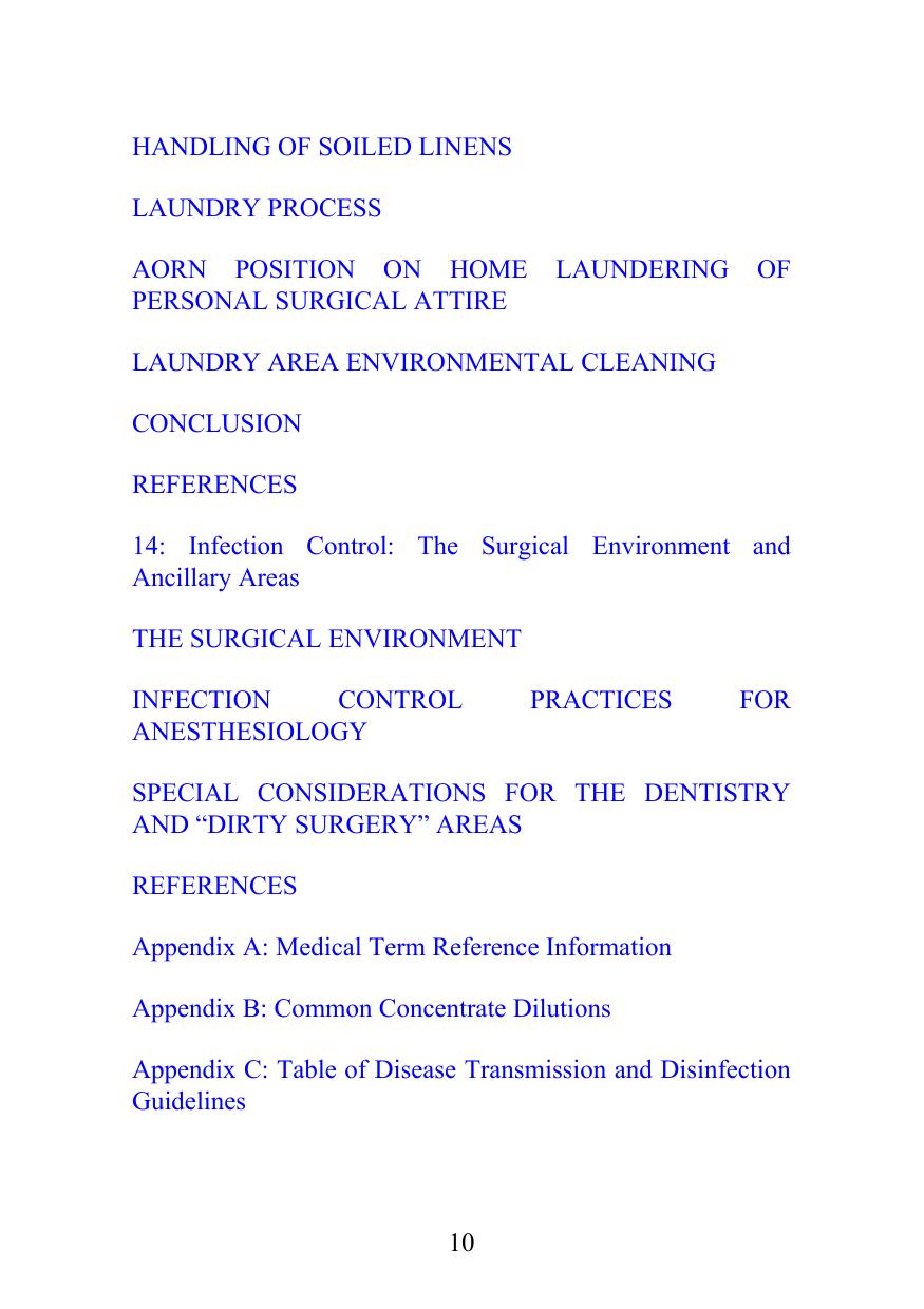 Veterinary Infection Prevention And Control
