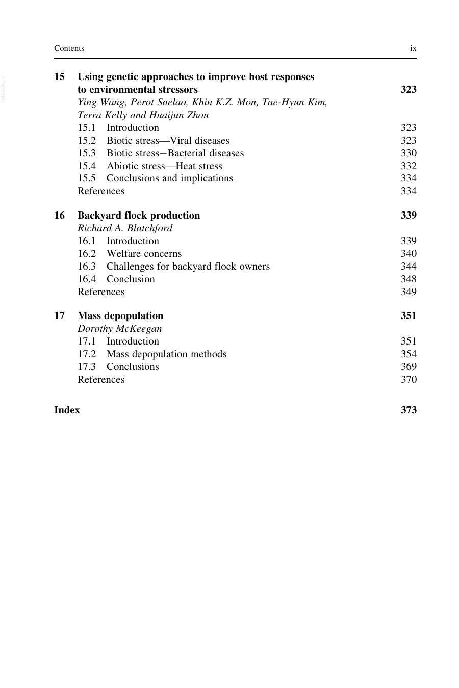 Preview page of Advances in Poultry Welfare