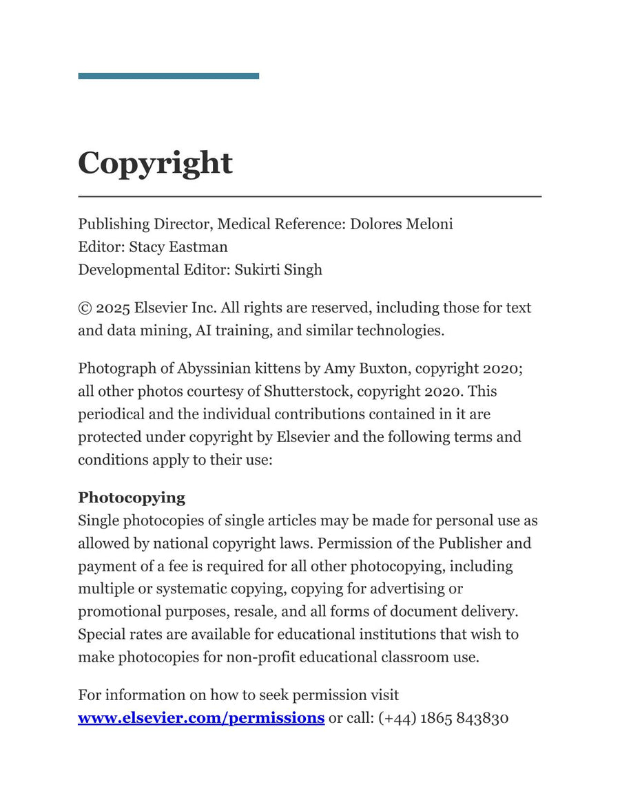 Preview page of Advances in Small Animal Care 2025 Volume 6 1