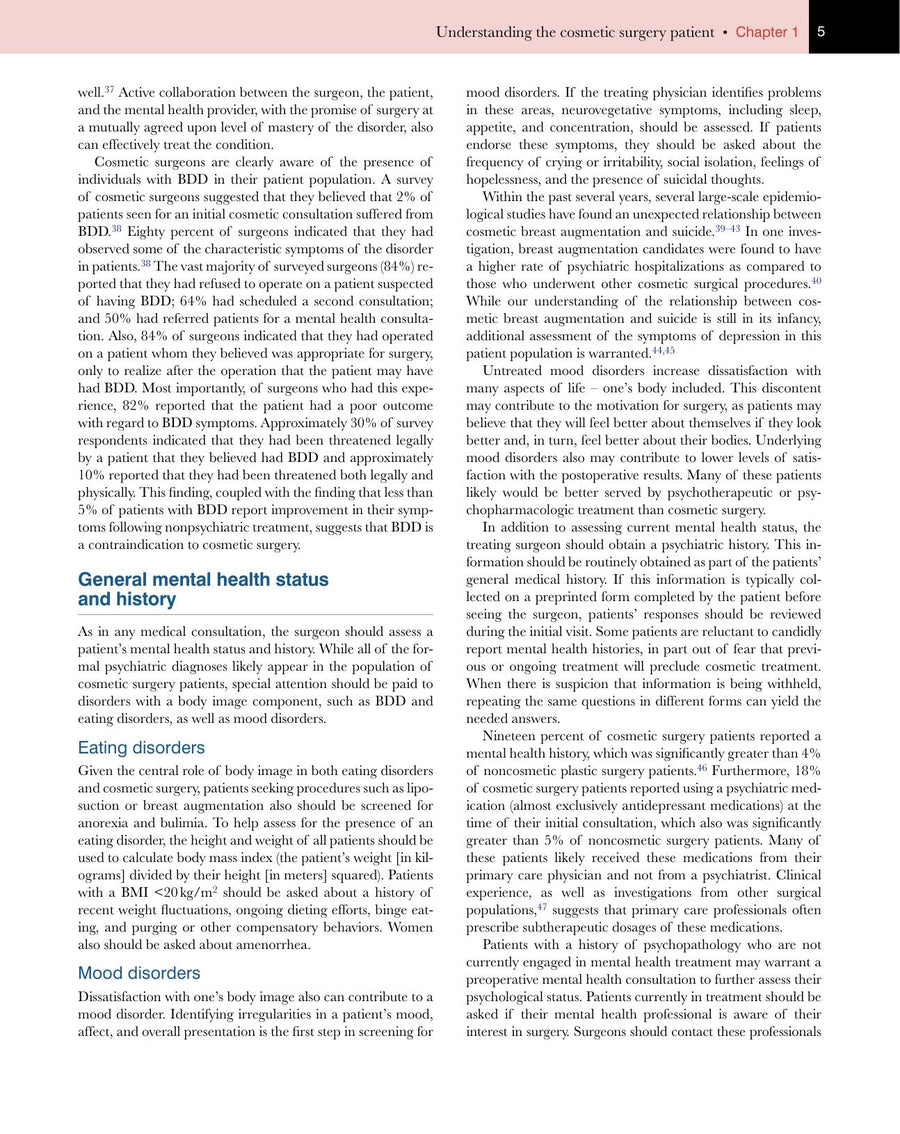 Preview page of Atlas of Cosmetic Surgery 2nd Edition