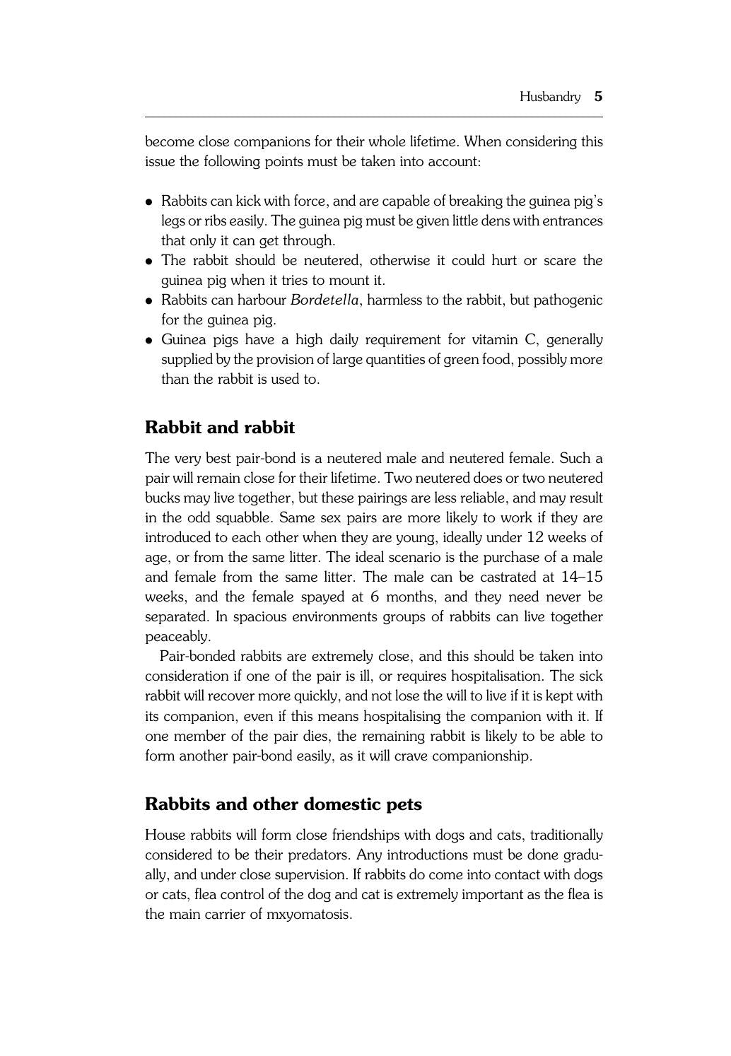 Rabbits Health Husbandry And Diseases