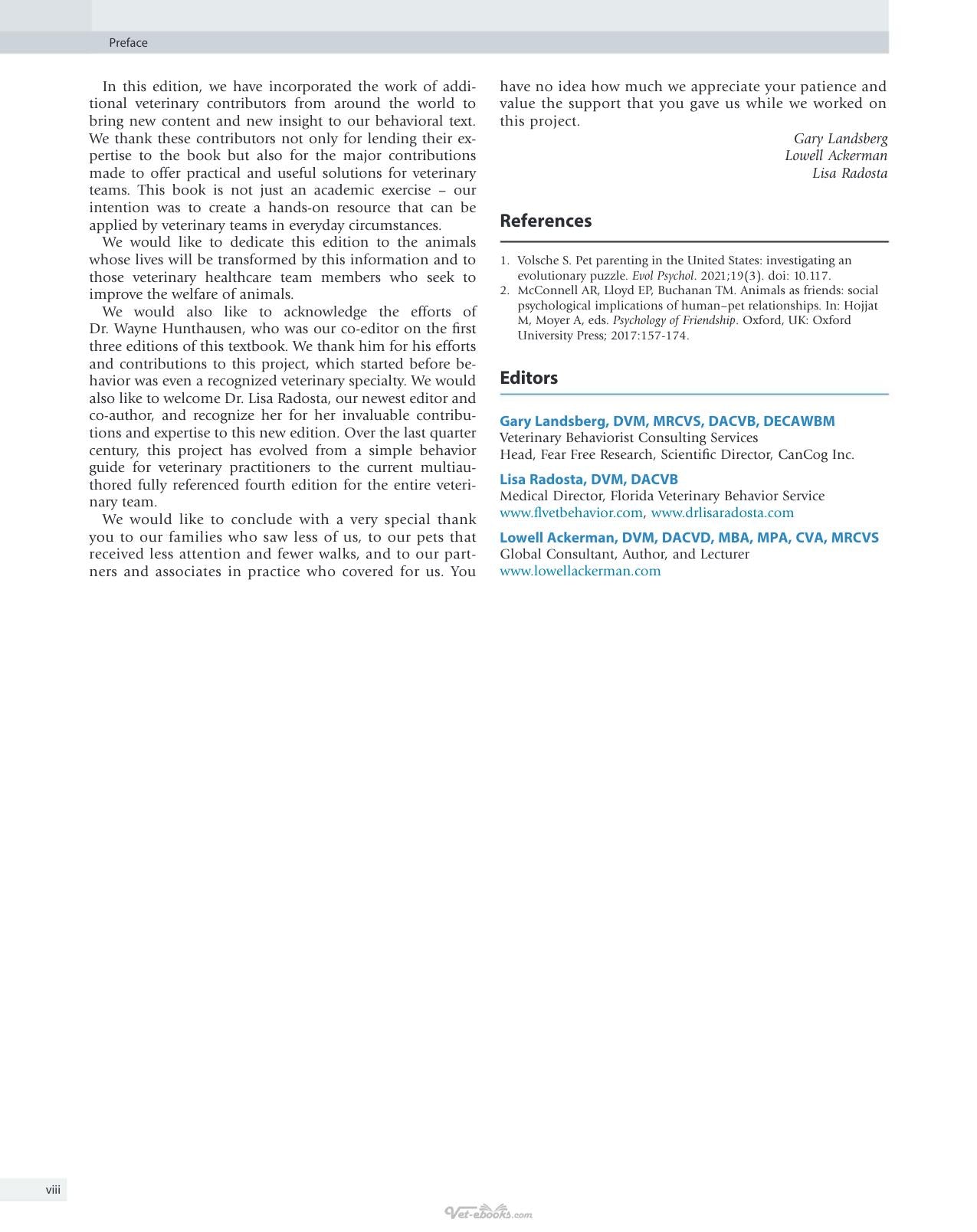 Behavior Problems Of The Dog And Cat 4Th Edition