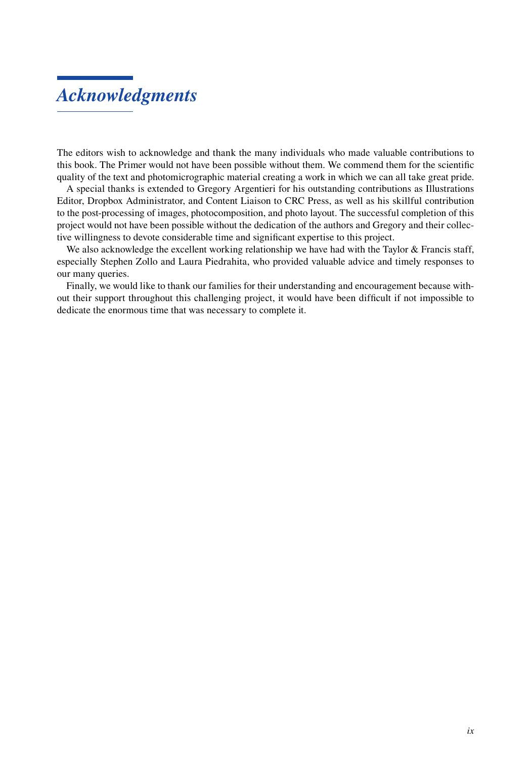 Toxicologic Pathology A Primer