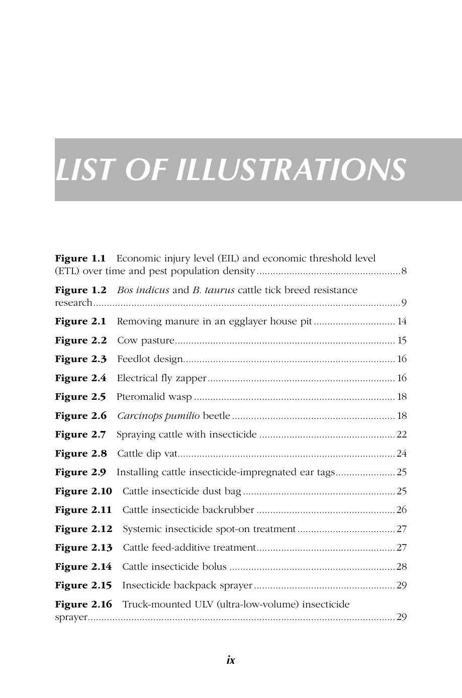 Veterinary Entomology Livestock And Companion Animals