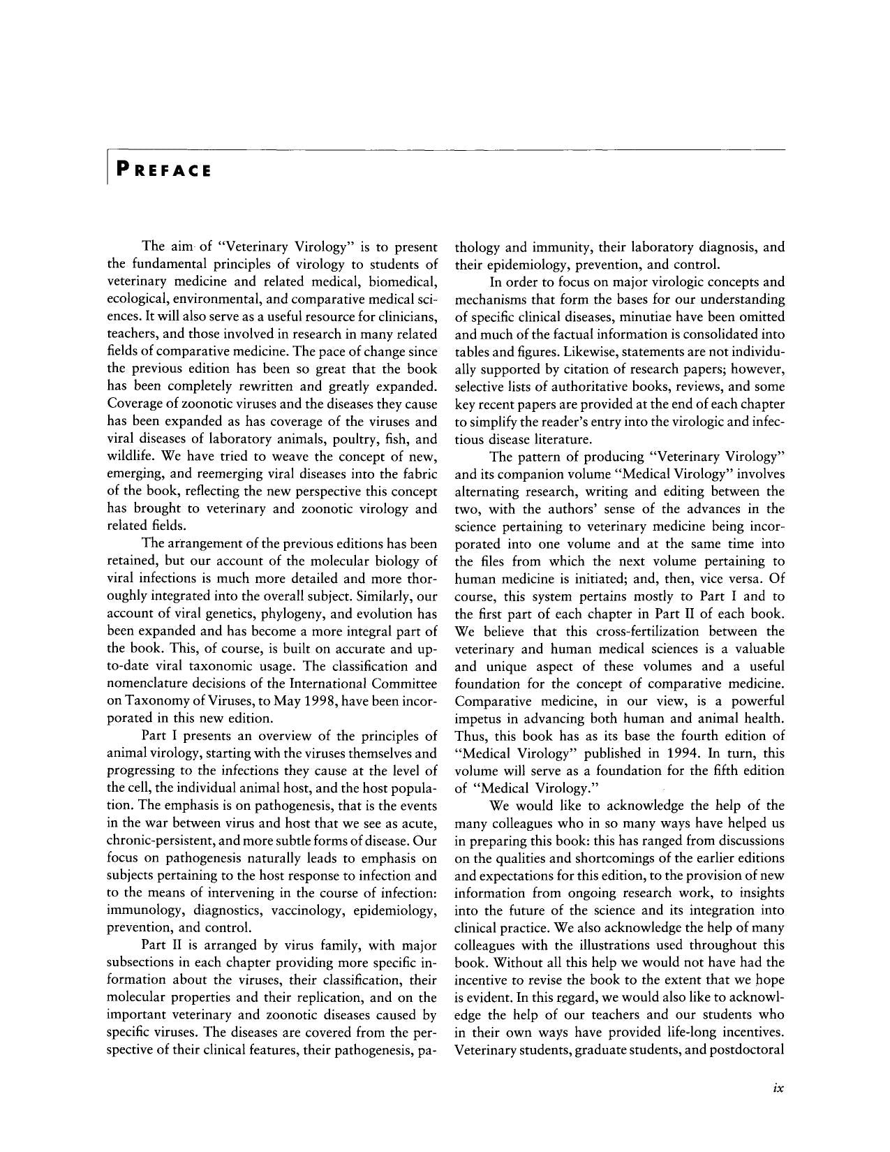 Veterinary Virology 3Rd Edition