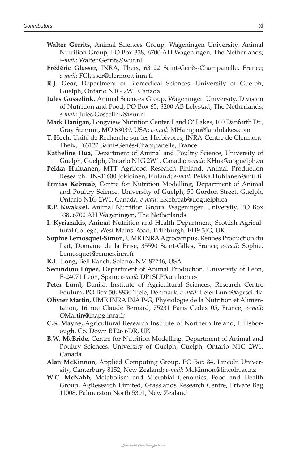 Nutrient Digestion And Utilization In Farm Animals Modelling Approaches