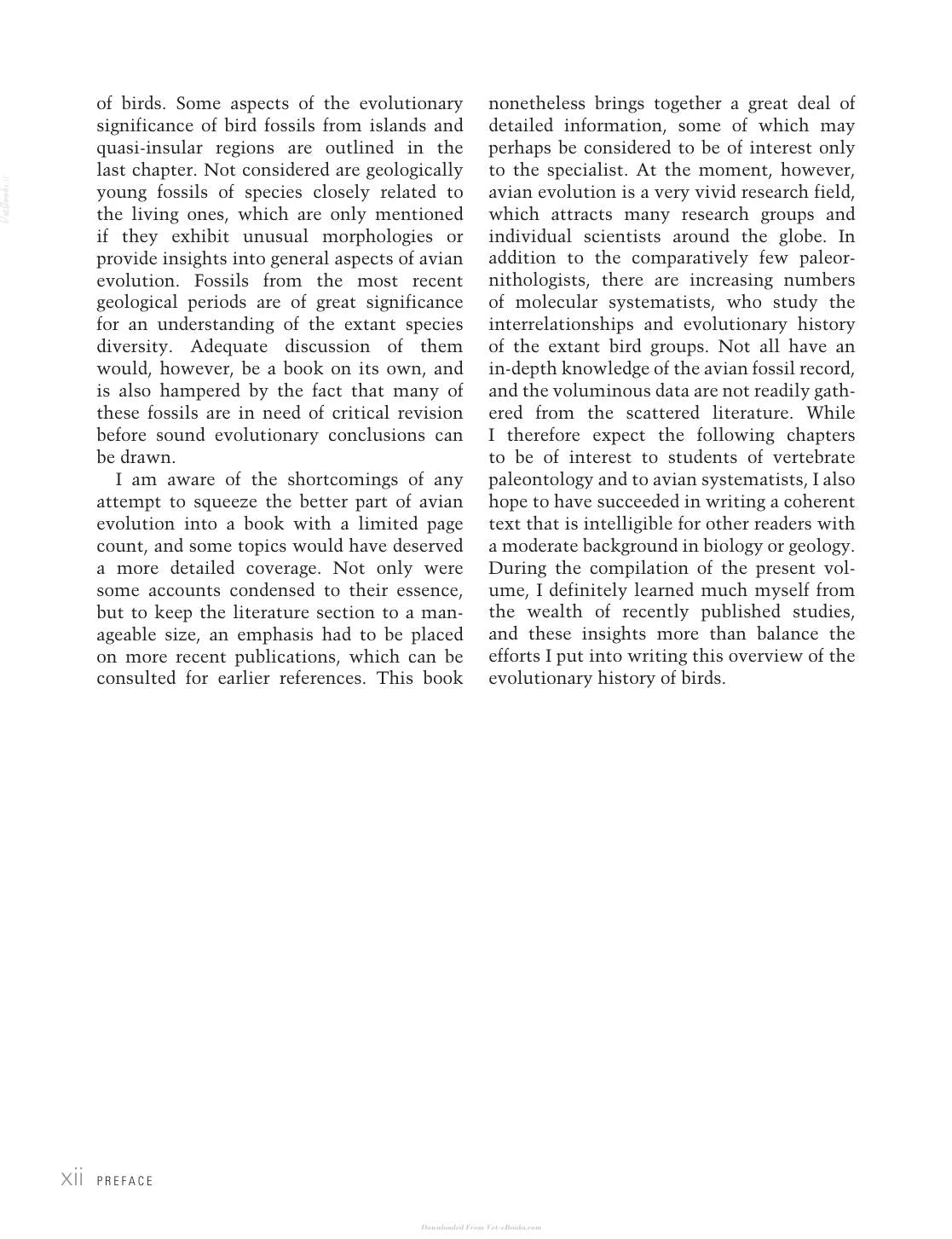 Avian Evolution The Fossil Record Of Birds And Its Paleobiological Significance