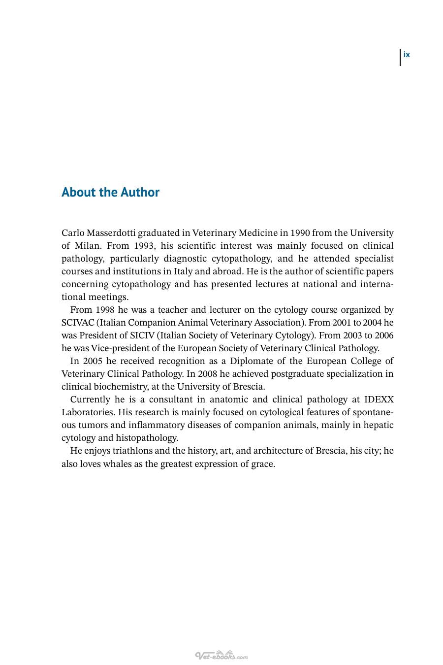 Canine And Feline Liver Cytology