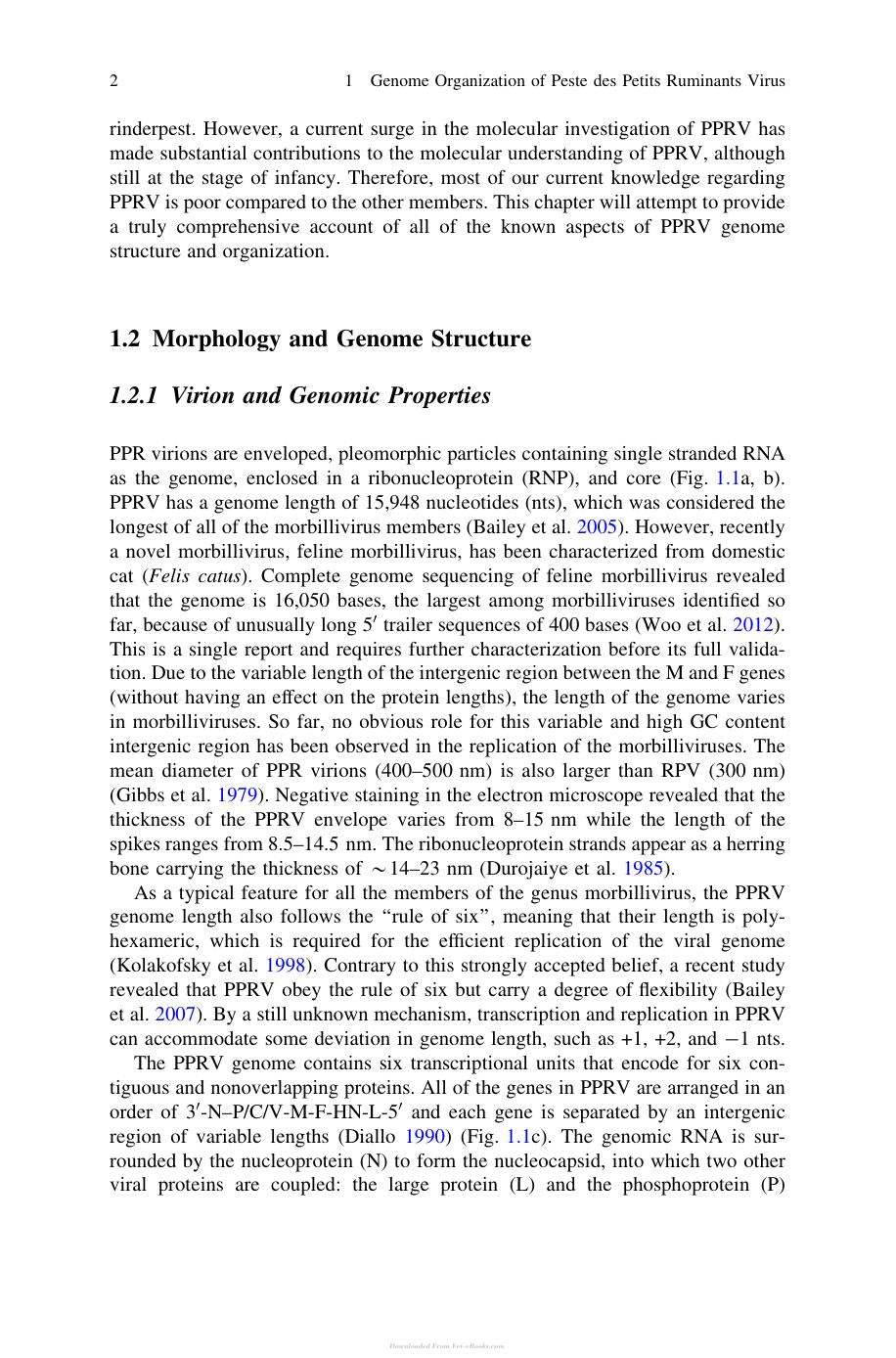 Molecular Biology And Pathogenesis Of Peste Des Petits Ruminants Virus
