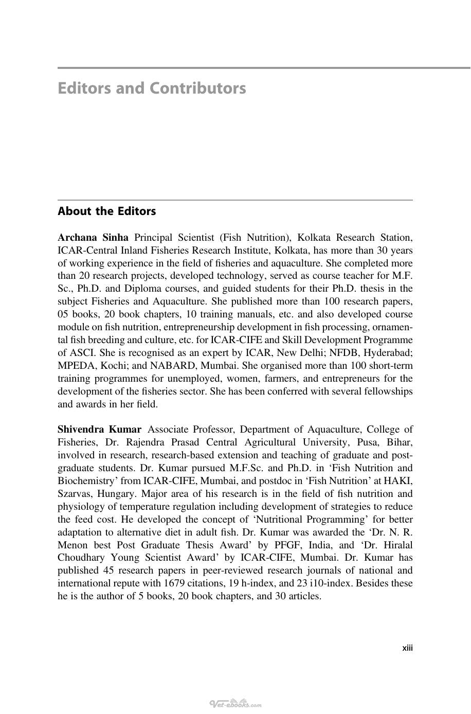 Outlook Of Climate Change And Fish Nutrition